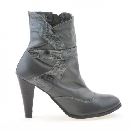 Bottes femme 1112 gris combiné