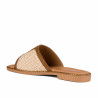 Sandales femme 5128 beige combiné