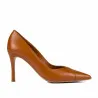 Chaussures élégantes femme 1325 marron cognac
