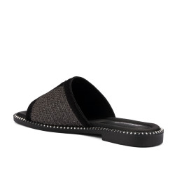 Sandales femme 5128 noir combiné