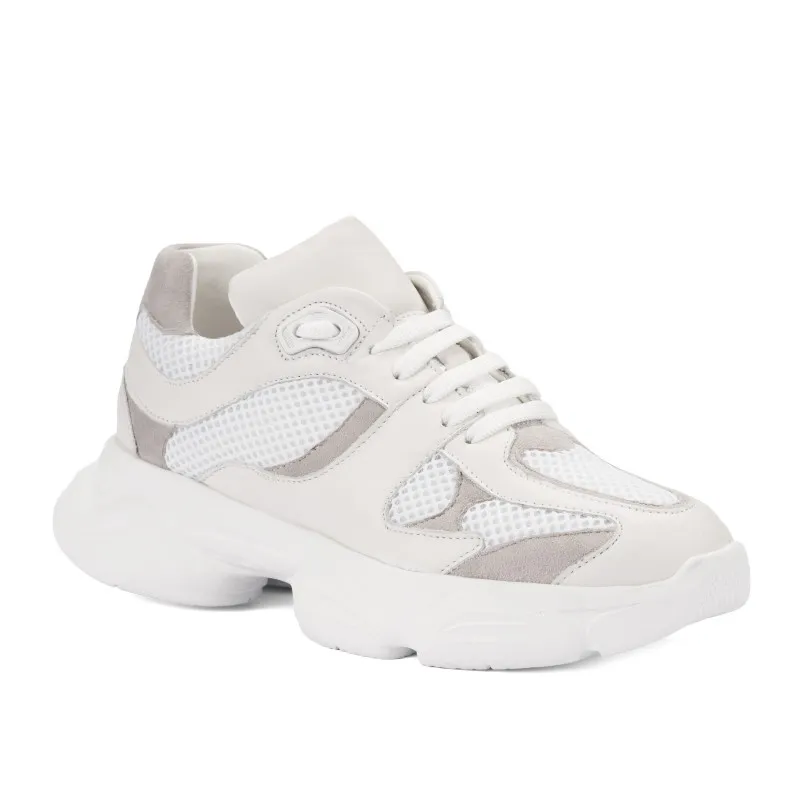 Chaussures de sport femme 6102 blanc combiné