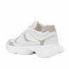 Chaussures de sport femme 6102 blanc combiné