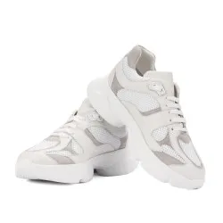 Chaussures de sport femme 6102 blanc combiné