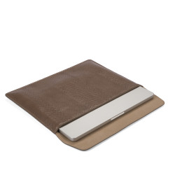 Housse d'ordinateur portable 309g croco taupe