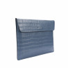 Housse d'ordinateur portable 309g 01 croco bleu