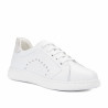 Baskets femme 6103 biz blanc combiné