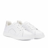 Baskets femme 6103 biz blanc combiné