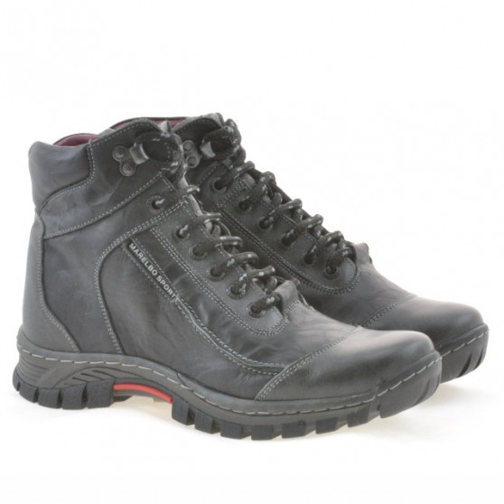 Bottes adolescents 479 noir+gris