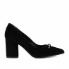 Chaussures élégantes femme 1361 velours noir