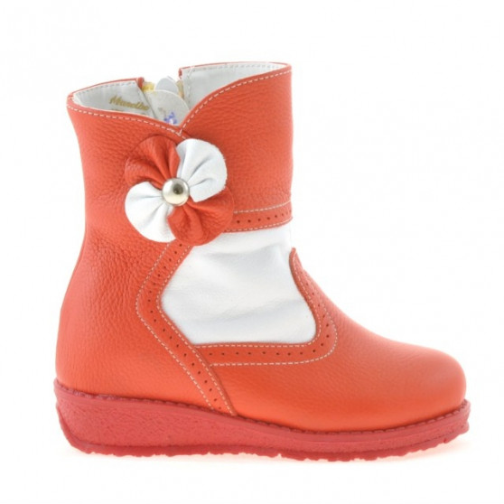 Bottes enfants petits 20c rouge+blanc Bottes enfants petits 20c rouge+blanc