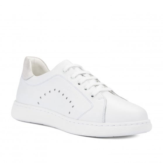 Baskets femme 6103 biz blanc combiné