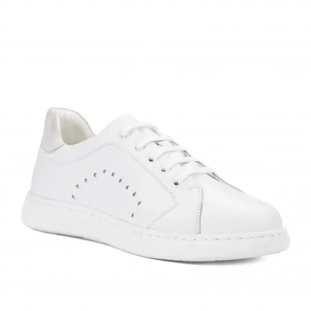 Baskets femme 6103 biz blanc combiné