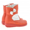 Bottes enfants petits 20c rouge+blanc