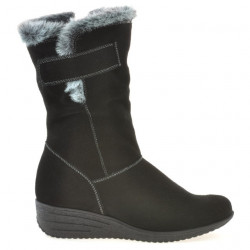 Bottes femme 3246 noir velours
