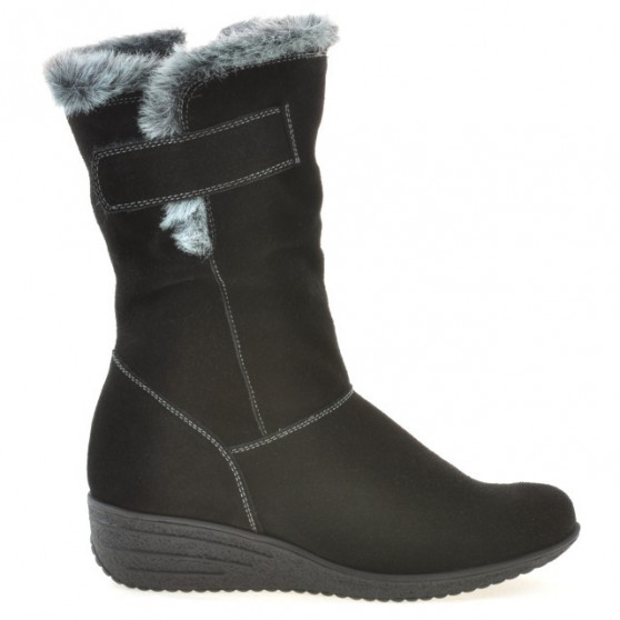 Bottes femme 3246 noir velours