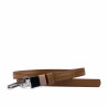 Ceinture femme 45-1mc bicolore veau marron+nude