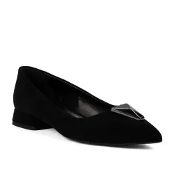 Ballerines femme 1360 velours noir