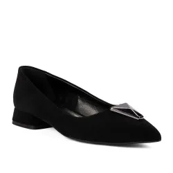 Ballerines femme 1360 velours noir