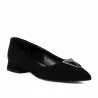 Ballerines femme 1360 velours noir