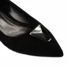 Ballerines femme 1360 velours noir