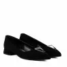 Ballerines femme 1360 velours noir