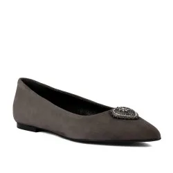 Ballerines femme 1362 sable velours
