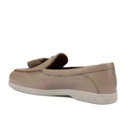 Mocassins femme 6096 biz cappuccino