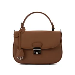 Sac à main femme 022g 01 marron doré