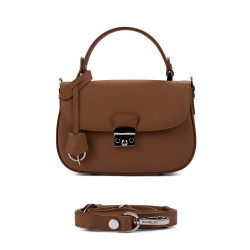 Sac à main femme 022g 01 marron doré