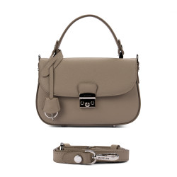 Sac à main pour femme 022g 01 gris clair