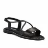 Sandales femme 5127 noir combiné