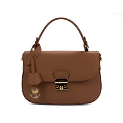 Sac à main femme 022g brun doré