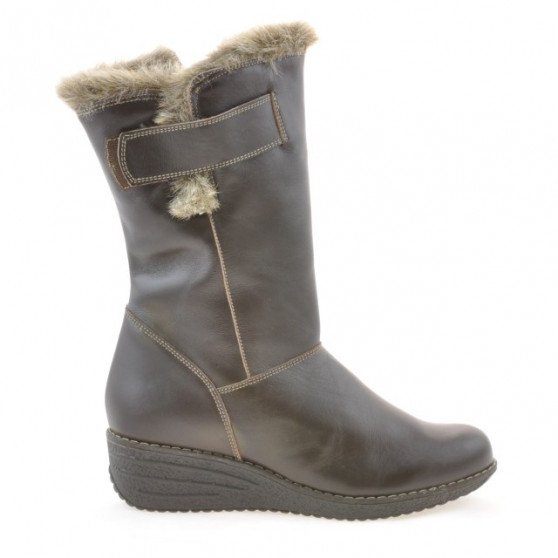 Bottes femme 3246 café