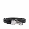Ceinture femme 45-1mc bicolore noir+crocodile noir