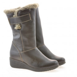 Bottes femme 3246 café