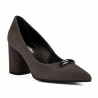 Chaussures élégantes pour femme 1361 velours sable