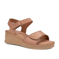 Sandales femme 5122 rose poudre