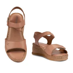 Sandales femme 5122 rose poudre