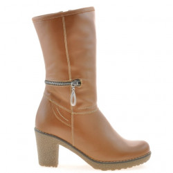 Bottes femme 3256 marron ciré