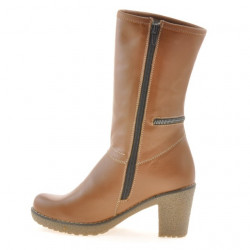 Bottes femme 3256 marron ciré