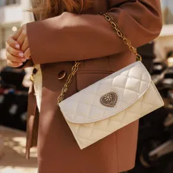 Sac à main pour femme 048g panna saffiano lifestyle