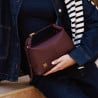 Sac à main pour femme 037-1g bordeaux lifestyle