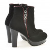 Bottes femme 1138 noir antilope combiné