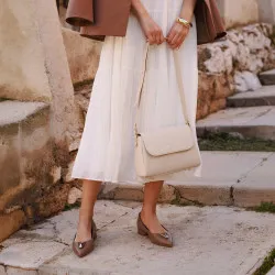 Chaussures élégantes femme 1358 cappuccino lifestyle