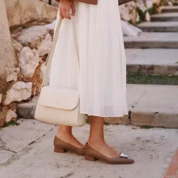 Chaussures élégantes femme 1358 cappuccino lifestyle