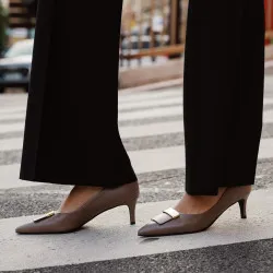 Chaussures élégantes femme 1358 cappuccino lifestyle