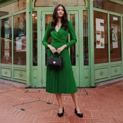 Ballerines femme 1360 velours noir lifestyle