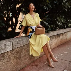 Chaussures élégantes femme 1364 vernis beige lifestyle