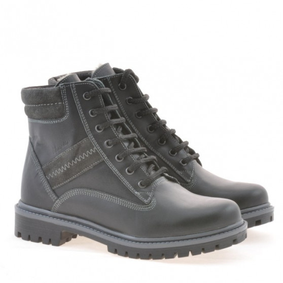 Bottes adolescent 432 noir