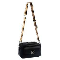 Sac à main femme bandoulière 014g 01 noir